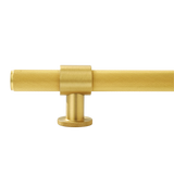 Momo Belgravia Knurled Solid Brass Door Pull Handle In