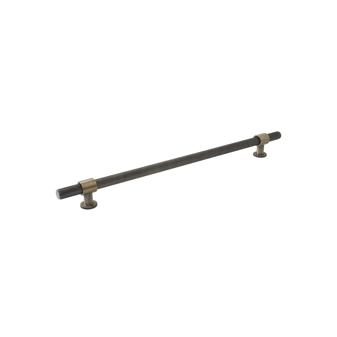 Momo Belgravia Knurled Solid Brass Door Pull Handle In