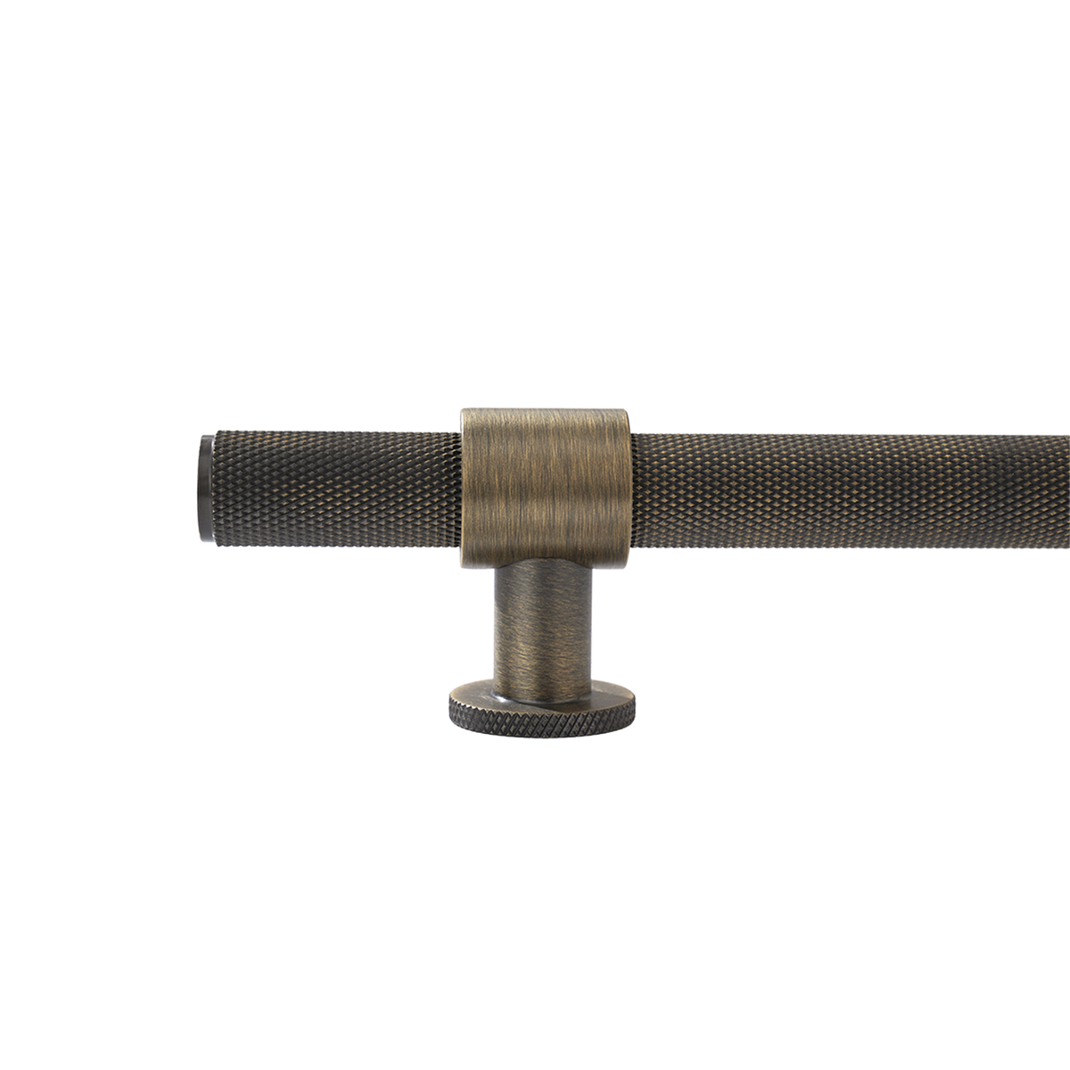 Momo Belgravia Knurled Solid Brass Door Pull Handle In