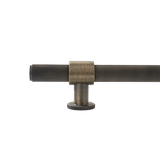 Momo Belgravia Knurled Solid Brass Door Pull Handle In