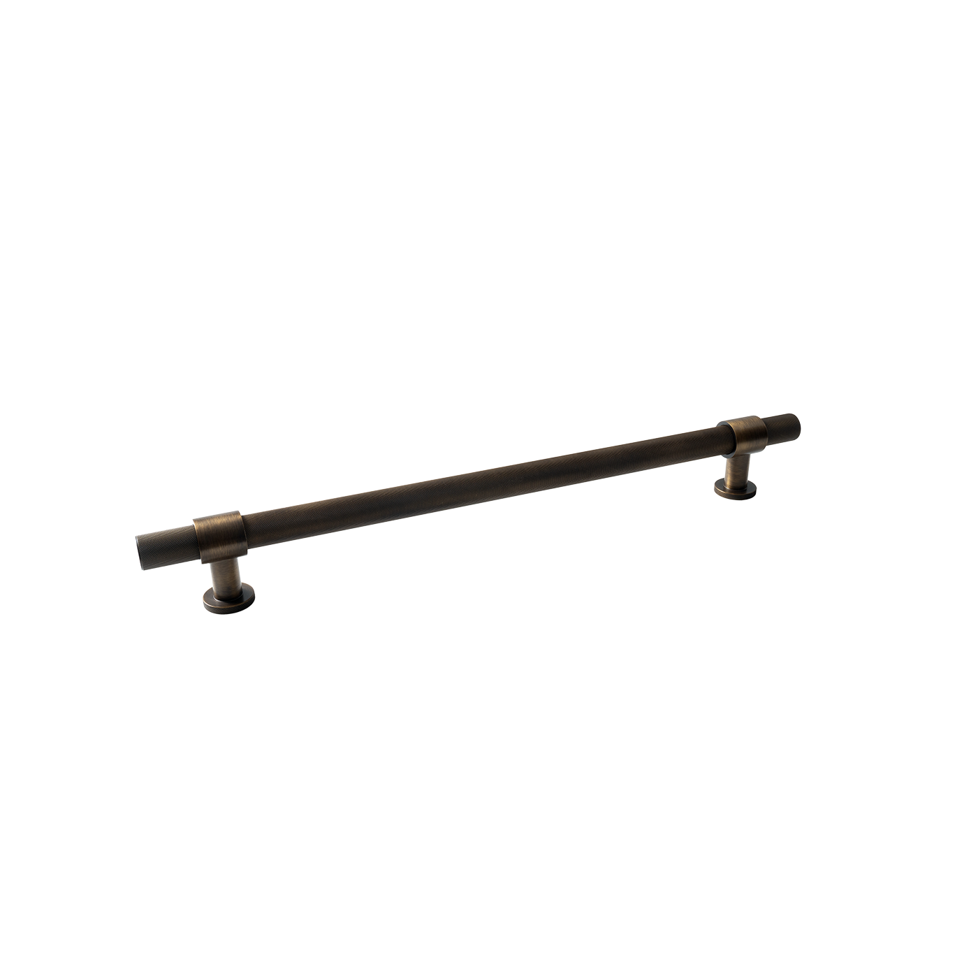 Momo Belgravia Knurled Solid Brass Entrance Pull Handle In