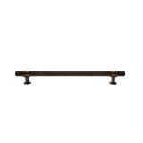 Momo Belgravia Knurled Solid Brass Entrance Pull Handle In
