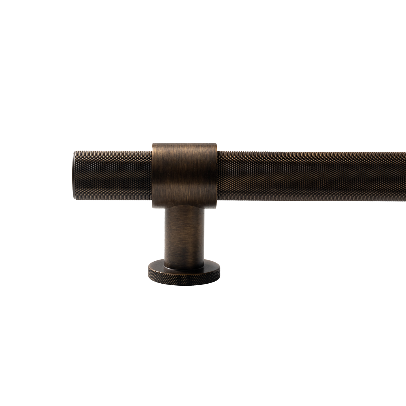 Momo Belgravia Knurled Solid Brass Entrance Pull Handle In