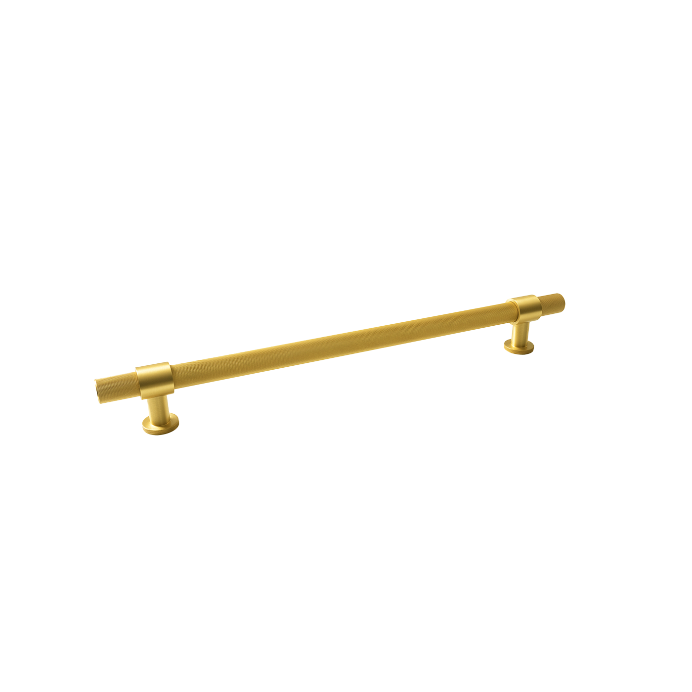 Momo Belgravia Knurled Solid Brass Entrance Pull Handle In