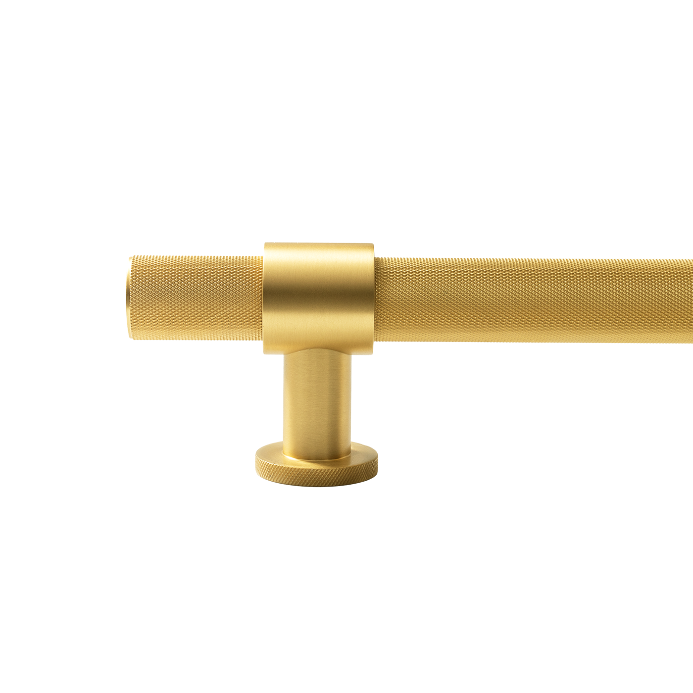 Momo Belgravia Knurled Solid Brass Entrance Pull Handle In