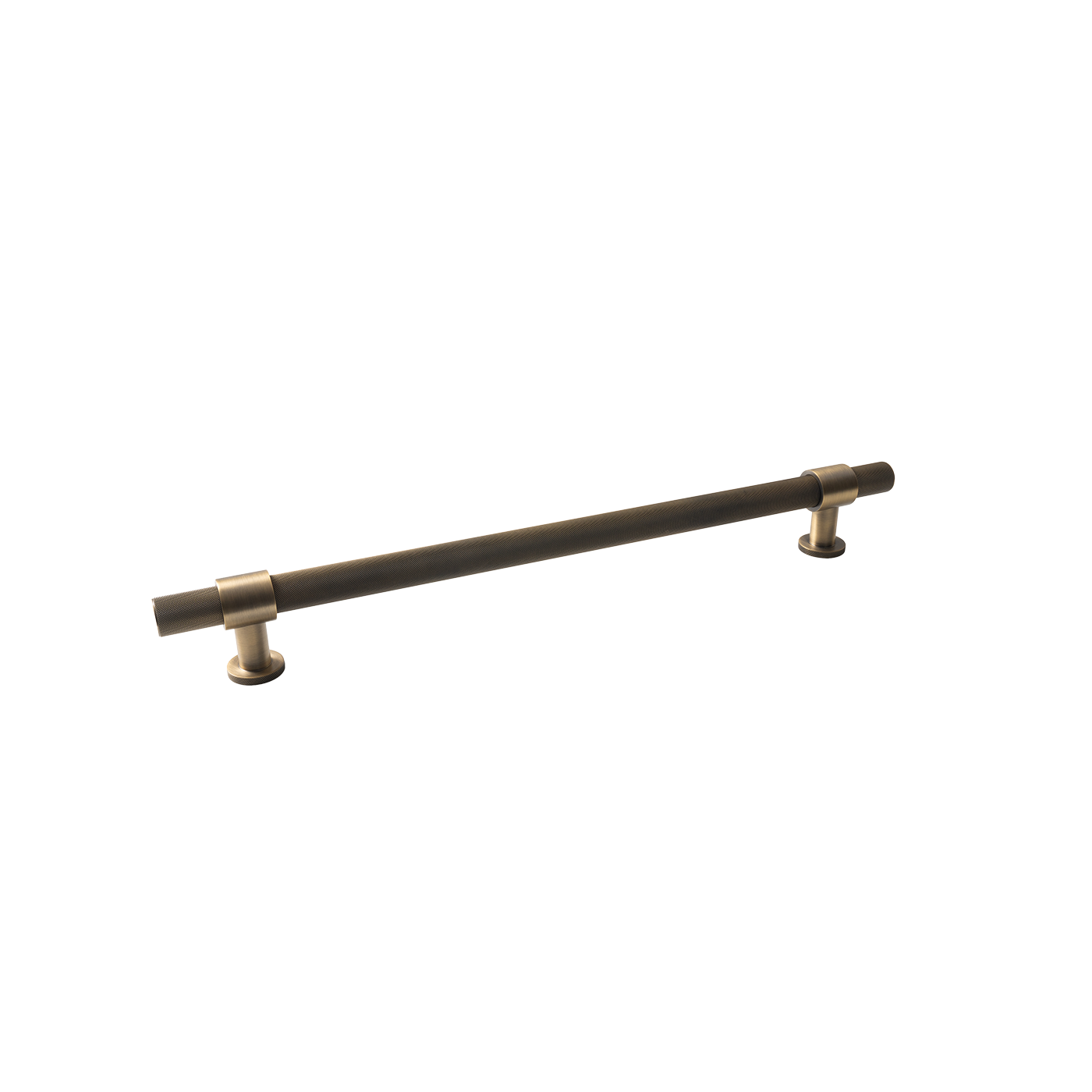Momo Belgravia Knurled Solid Brass Entrance Pull Handle In