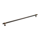 Momo Belgravia Knurled Bar Pull Solid Brass 800mm