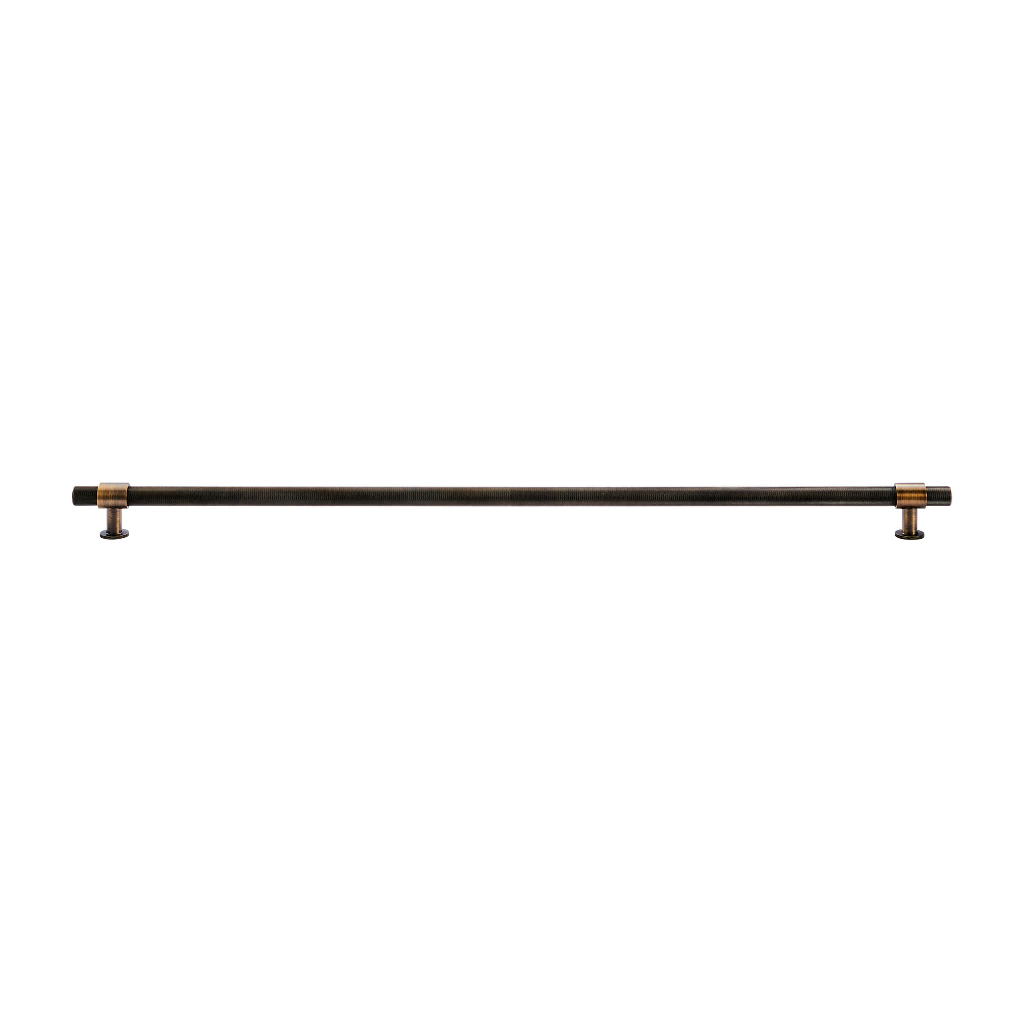 Momo Belgravia Knurled Bar Pull Solid Brass 800mm