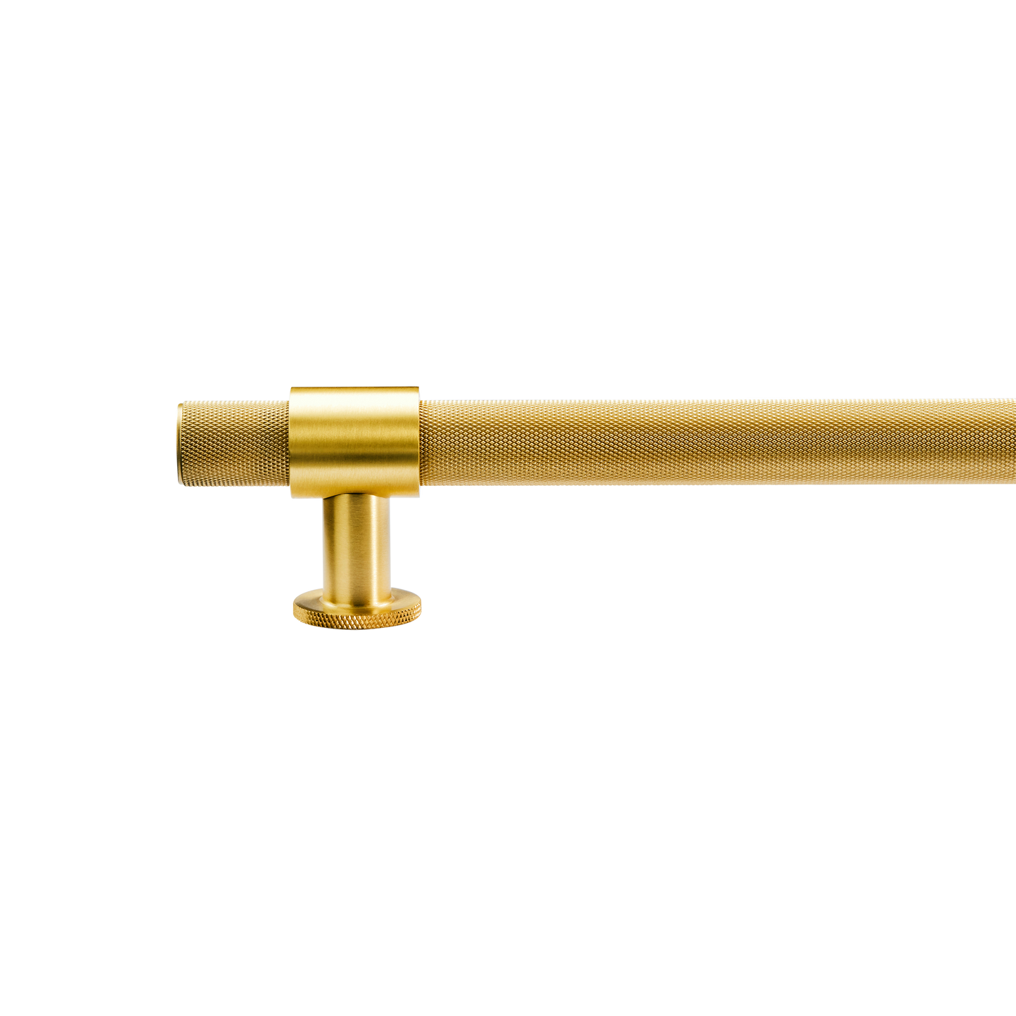 Momo Belgravia Knurled Bar Pull Solid Brass 800mm
