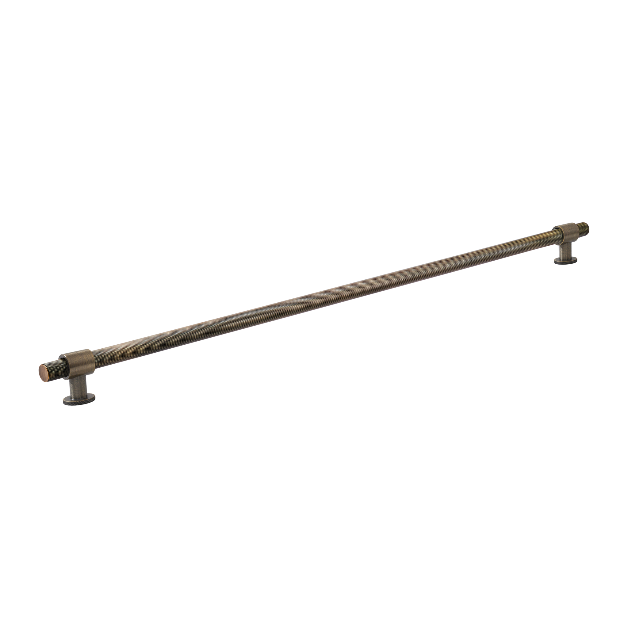 Momo Belgravia Knurled Bar Pull Solid Brass 800mm