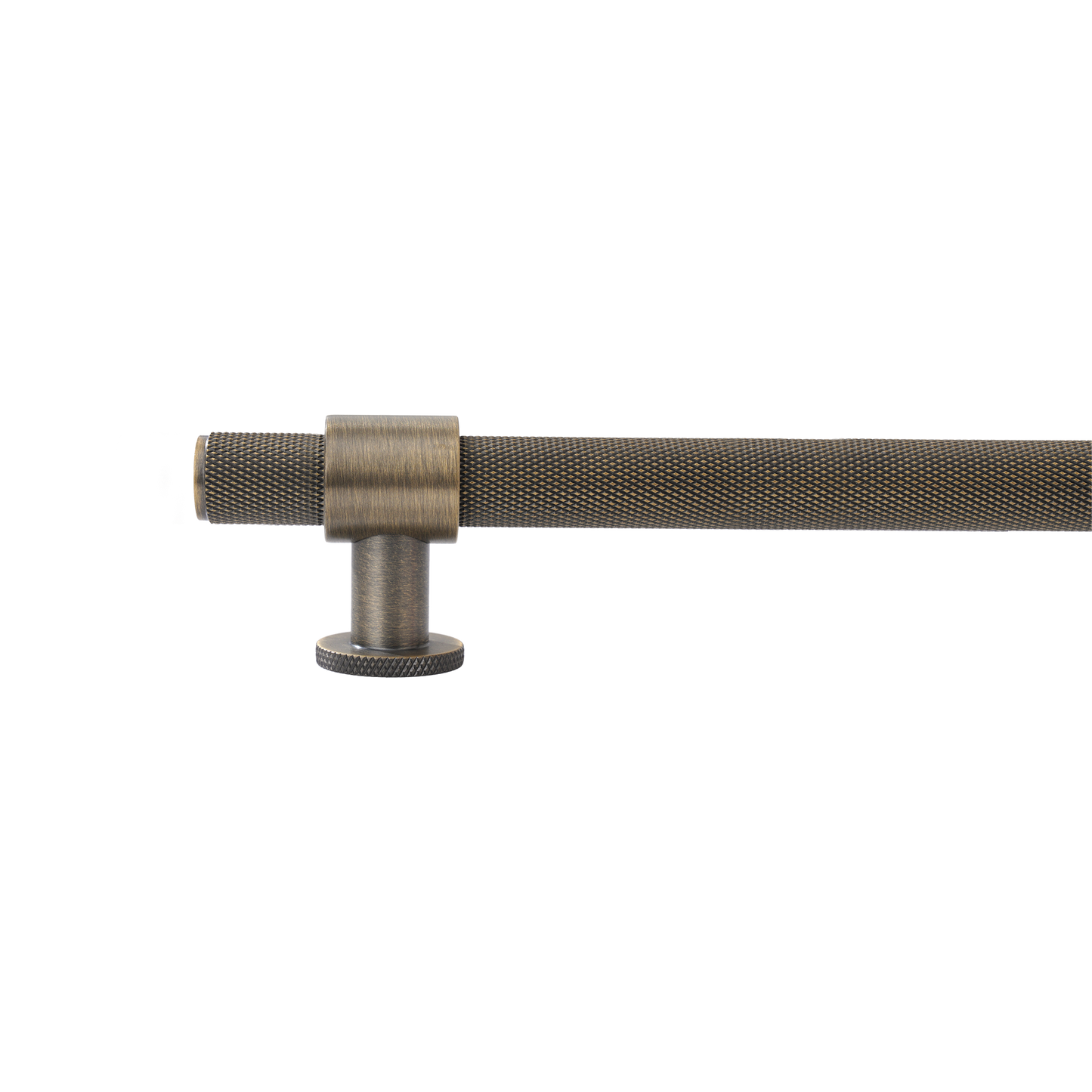 Momo Belgravia Knurled Bar Pull Solid Brass 800mm