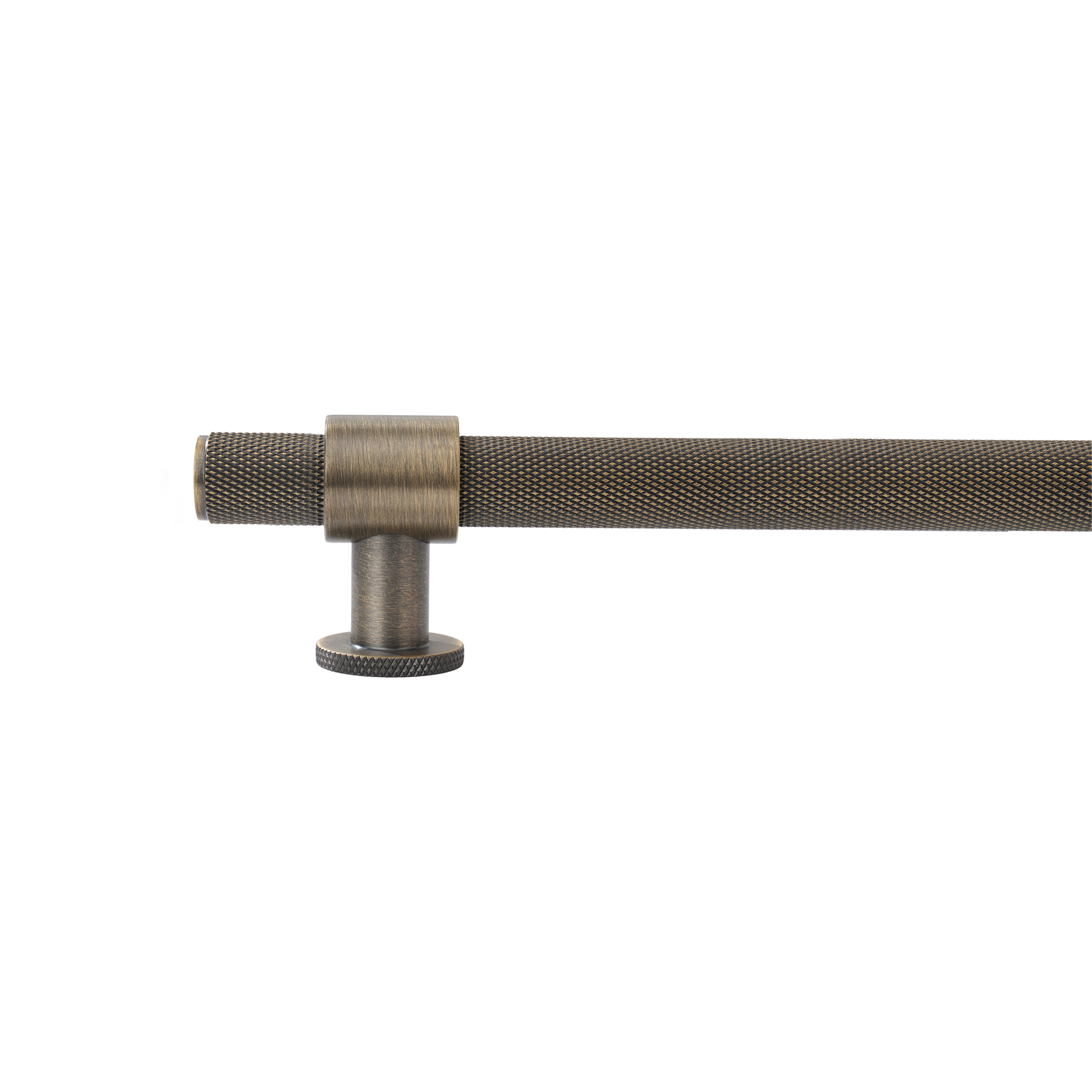 Momo Belgravia Knurled Bar Pull Solid Brass 800mm