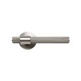 Momo Belgravia Solid Brass Knurled Lever Entrance Set In