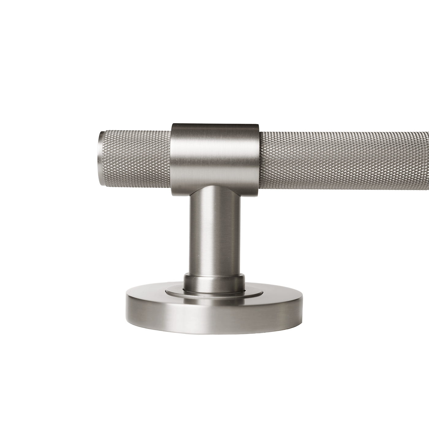 Momo Belgravia Solid Brass Knurled Lever Entrance Set In
