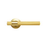 Momo Belgravia Solid Brass Knurled Lever Handle Set