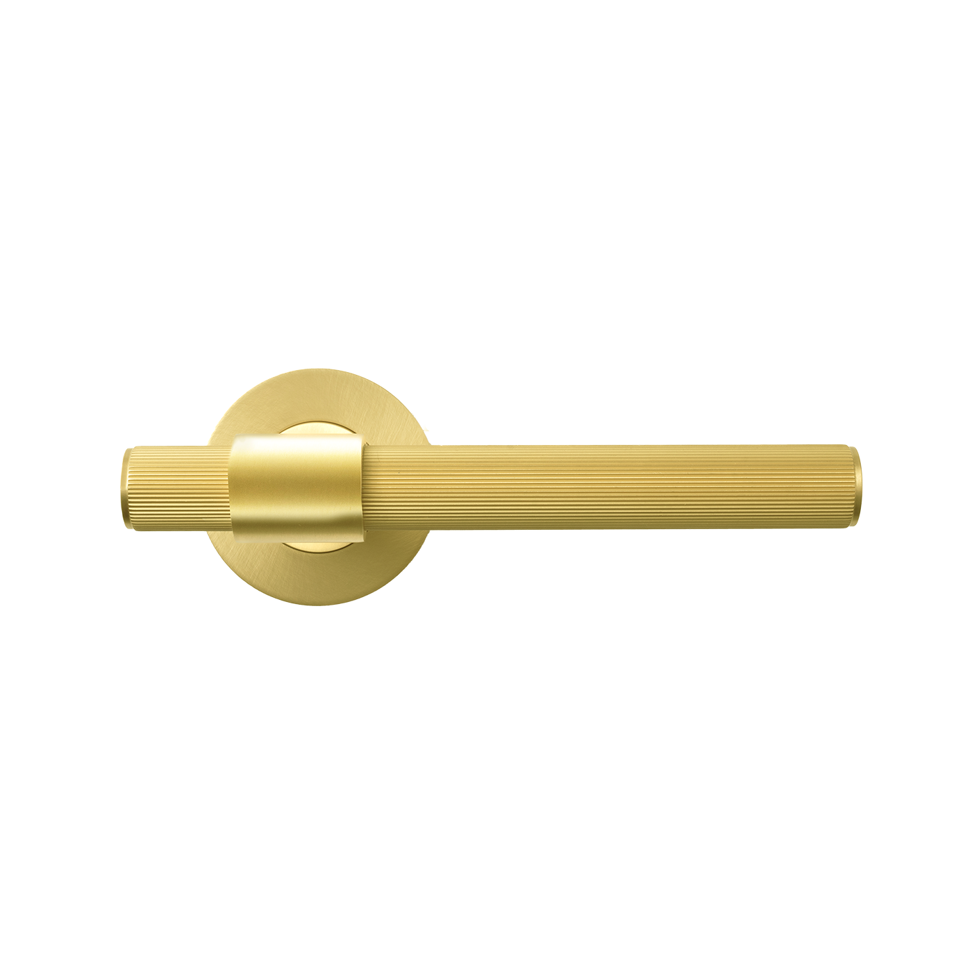 Momo Belgravia Solid Brass Lined Mortice Lock Passage Lever Set In