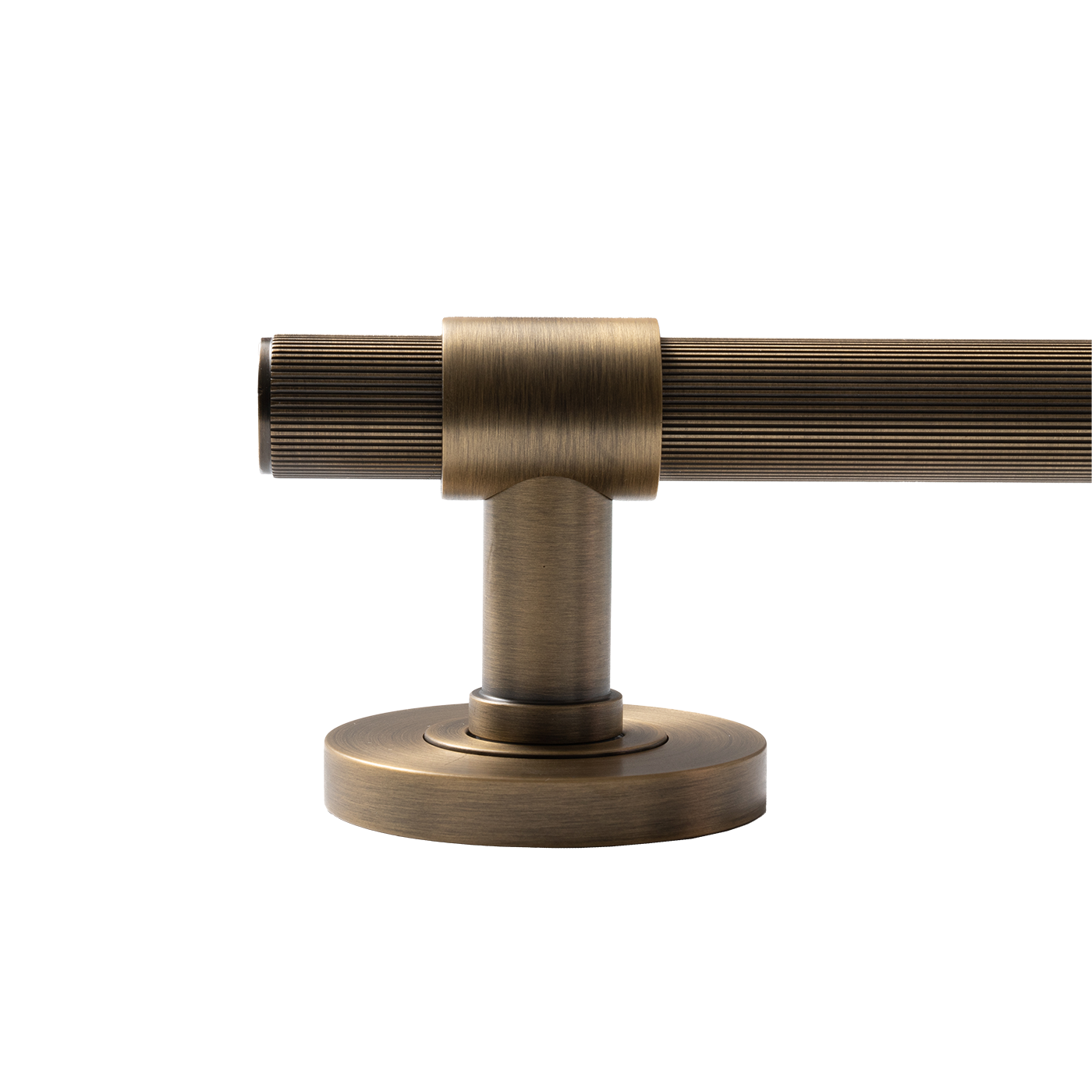 Momo Belgravia Solid Brass Lined Mortice Lock Privacy Lever Set In