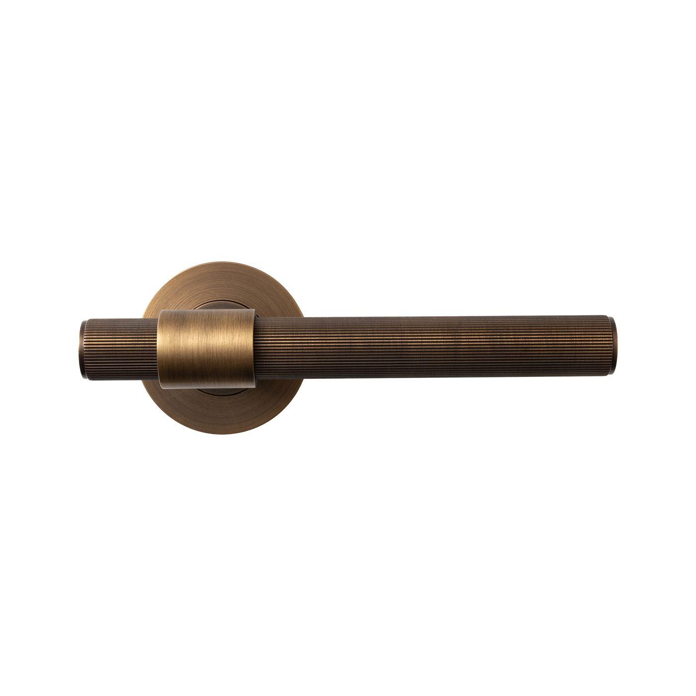 Momo Belgravia Solid Brass Lined Tubular Latch Passage Lever Set In