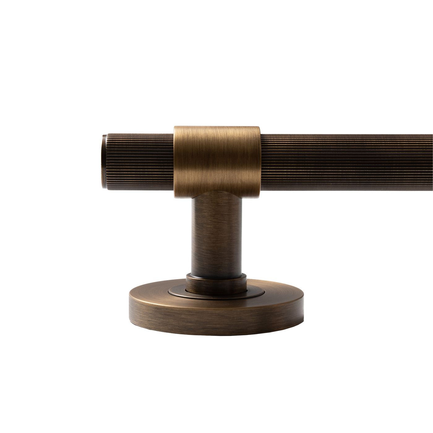 Momo Belgravia Solid Brass Lined Mortice Lock Privacy Lever Set In