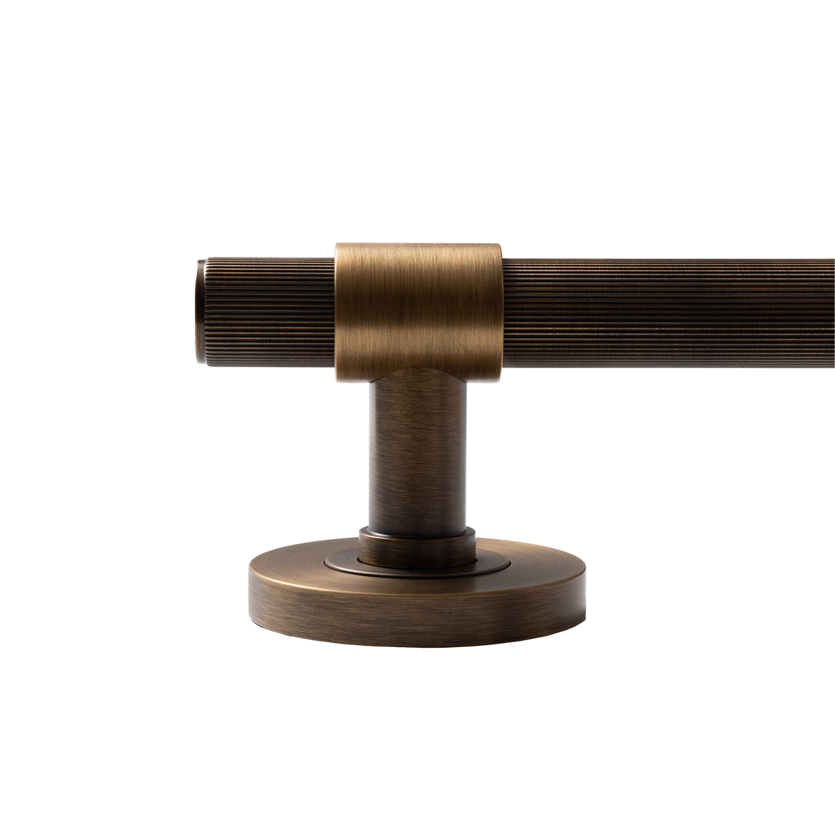 Momo Belgravia Solid Brass Lined Mortice Lock Privacy Lever Set In