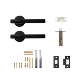 Momo Belgravia Solid Brass Lined Tubular Latch Passage Lever Set In