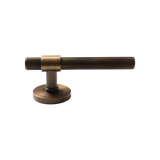 Momo Belgravia Solid Brass Lined Mortice Lock Passage Lever Set In