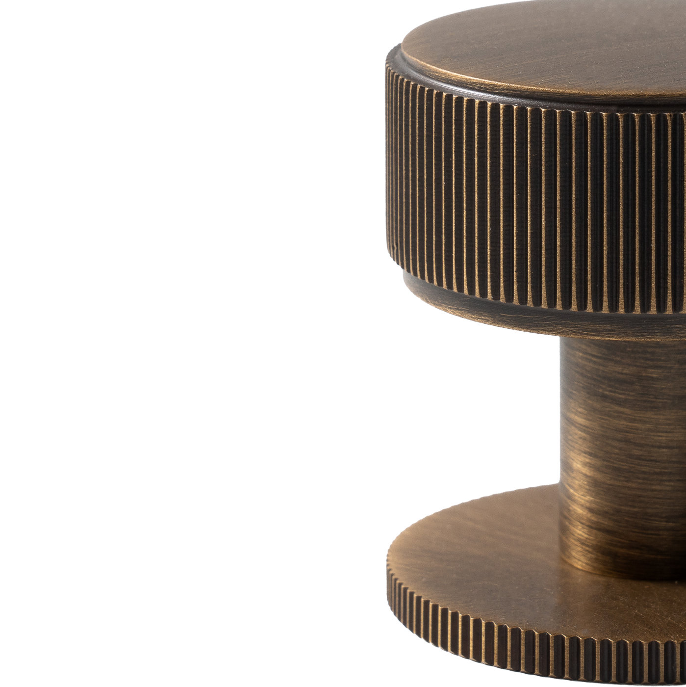 Momo Belgravia Lined Round Knob Solid Brass 35mm