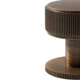 Momo Belgravia Lined Round Knob Solid Brass 35mm
