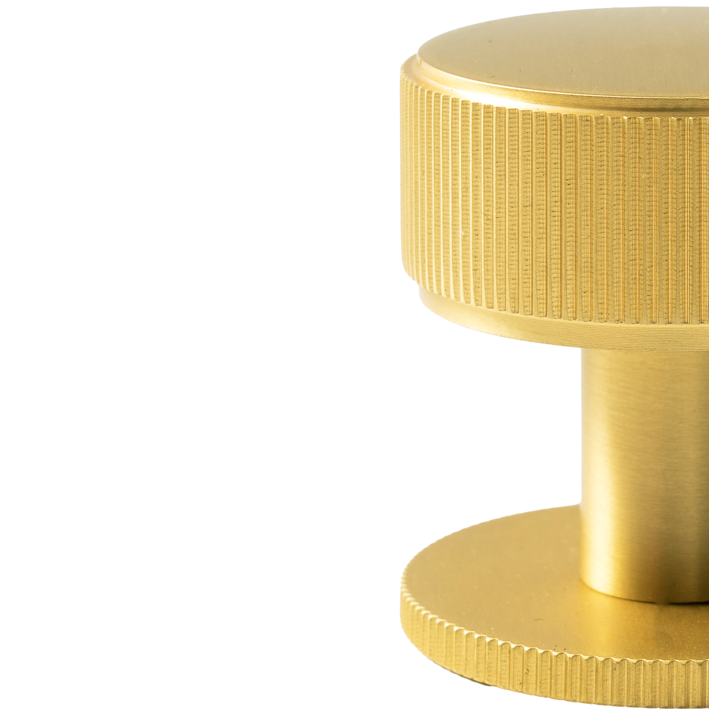 Momo Belgravia Lined Round Knob Solid Brass 35mm
