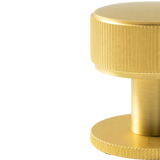 Momo Belgravia Lined Round Knob Solid Brass 35mm