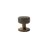 Momo Belgravia Lined Round Knob Solid Brass 35mm