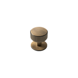 Momo Belgravia Lined Round Knob Solid Brass 35mm