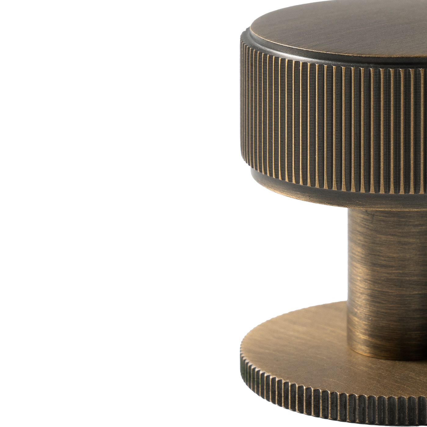 Momo Belgravia Lined Round Knob Solid Brass 35mm
