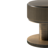 Momo Belgravia Lined Round Knob Solid Brass 35mm