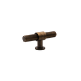 Momo Belgravia Lined T Knob Solid Brass 82mm
