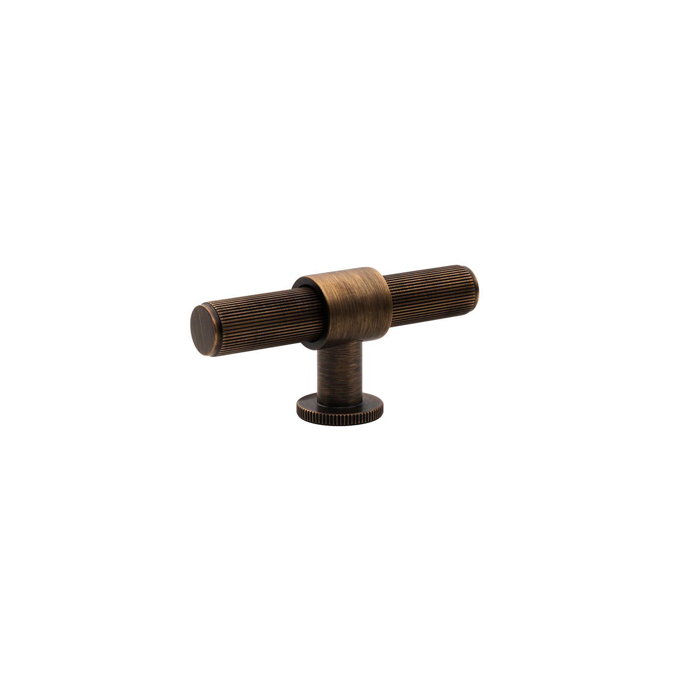 Momo Belgravia Lined T Knob Solid Brass 82mm