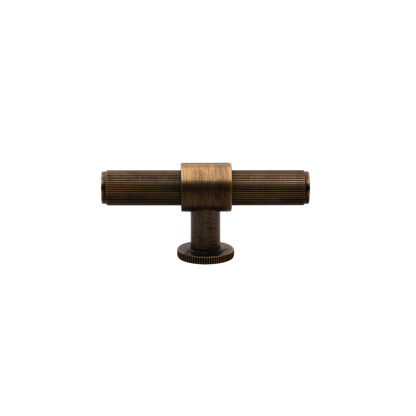 Momo Belgravia Lined T Knob Solid Brass 82mm