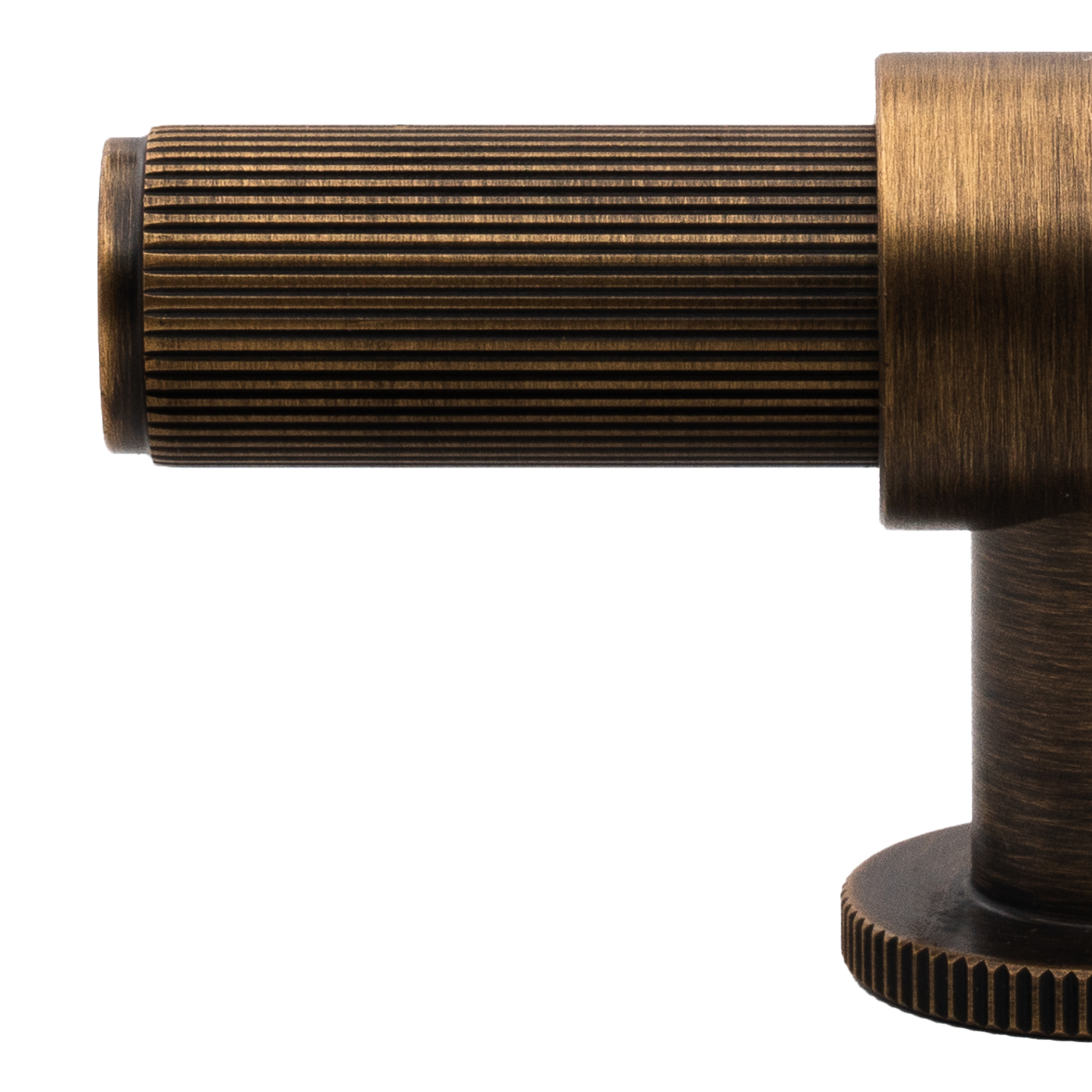 Momo Belgravia Lined T Knob Solid Brass 82mm