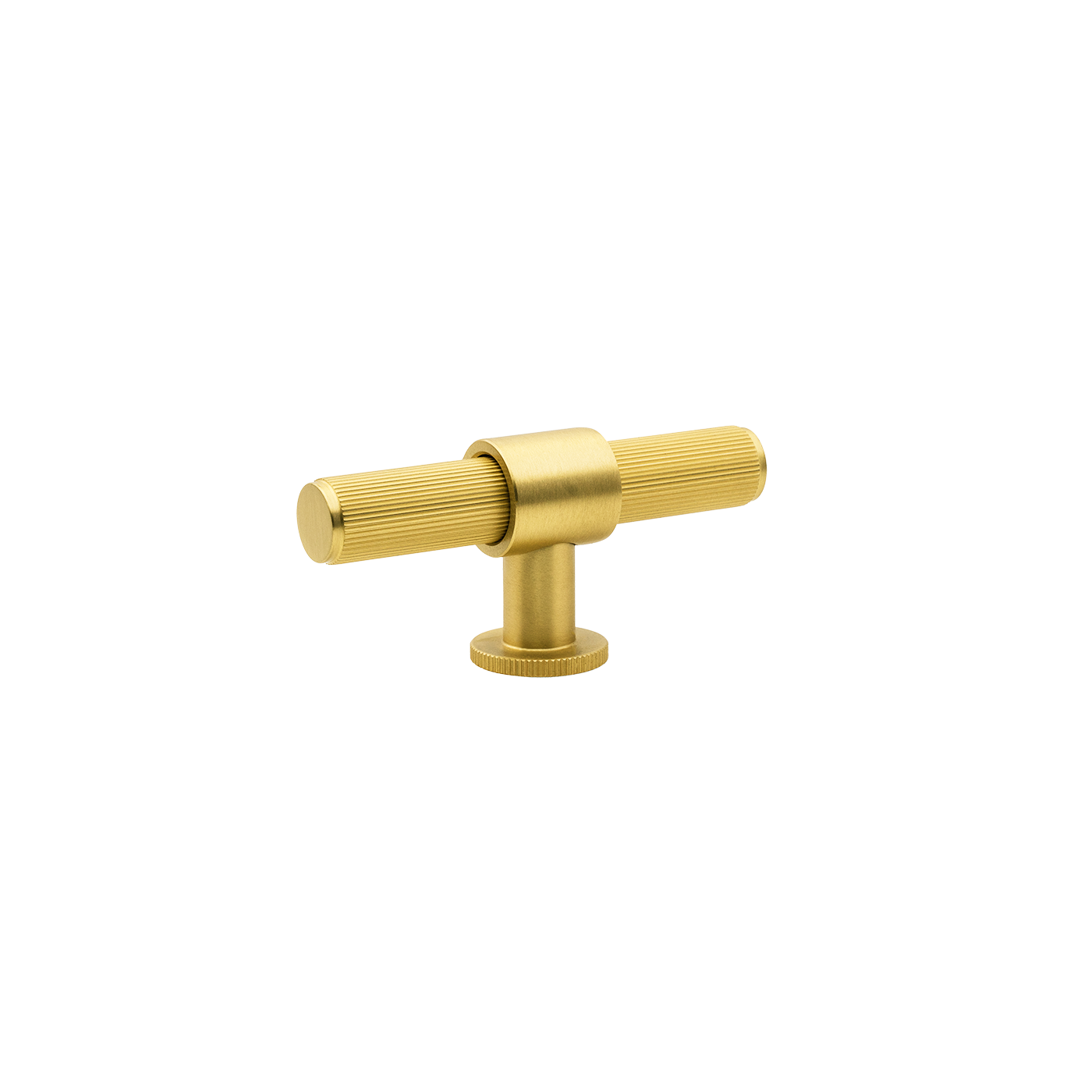 Momo Belgravia Lined T Knob Solid Brass 82mm