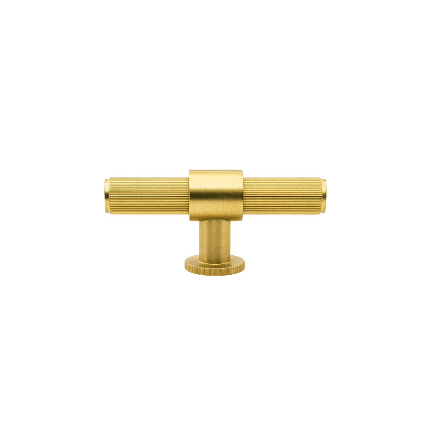 Momo Belgravia Lined T Knob Solid Brass 82mm