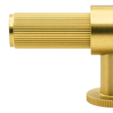 Momo Belgravia Lined T Knob Solid Brass 82mm