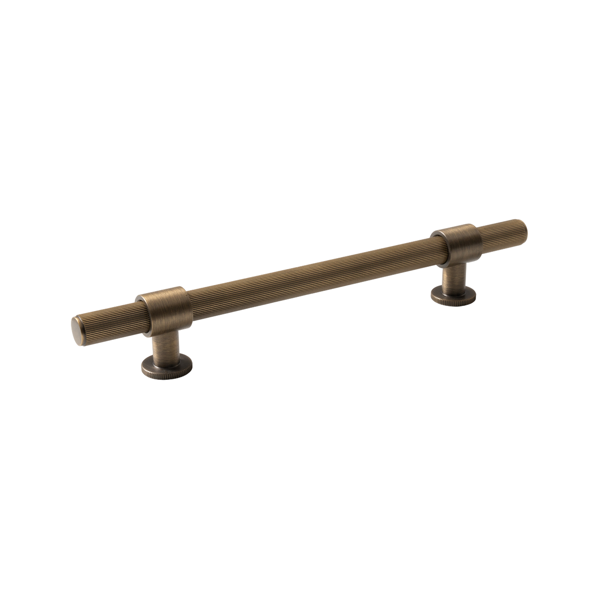 Momo Belgravia Lined Bar Pull Solid Brass 160mm