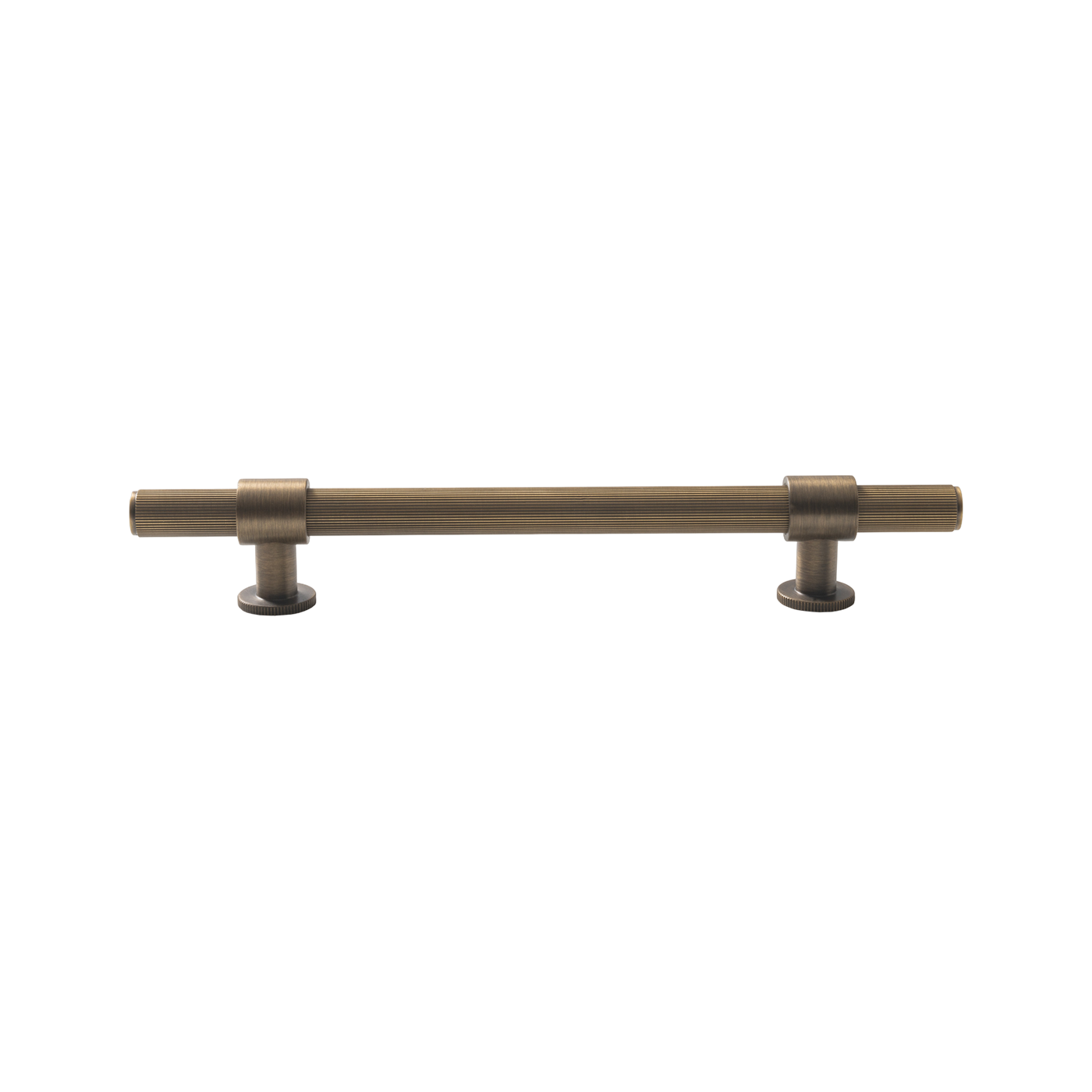 Momo Belgravia Lined Bar Pull Solid Brass 160mm