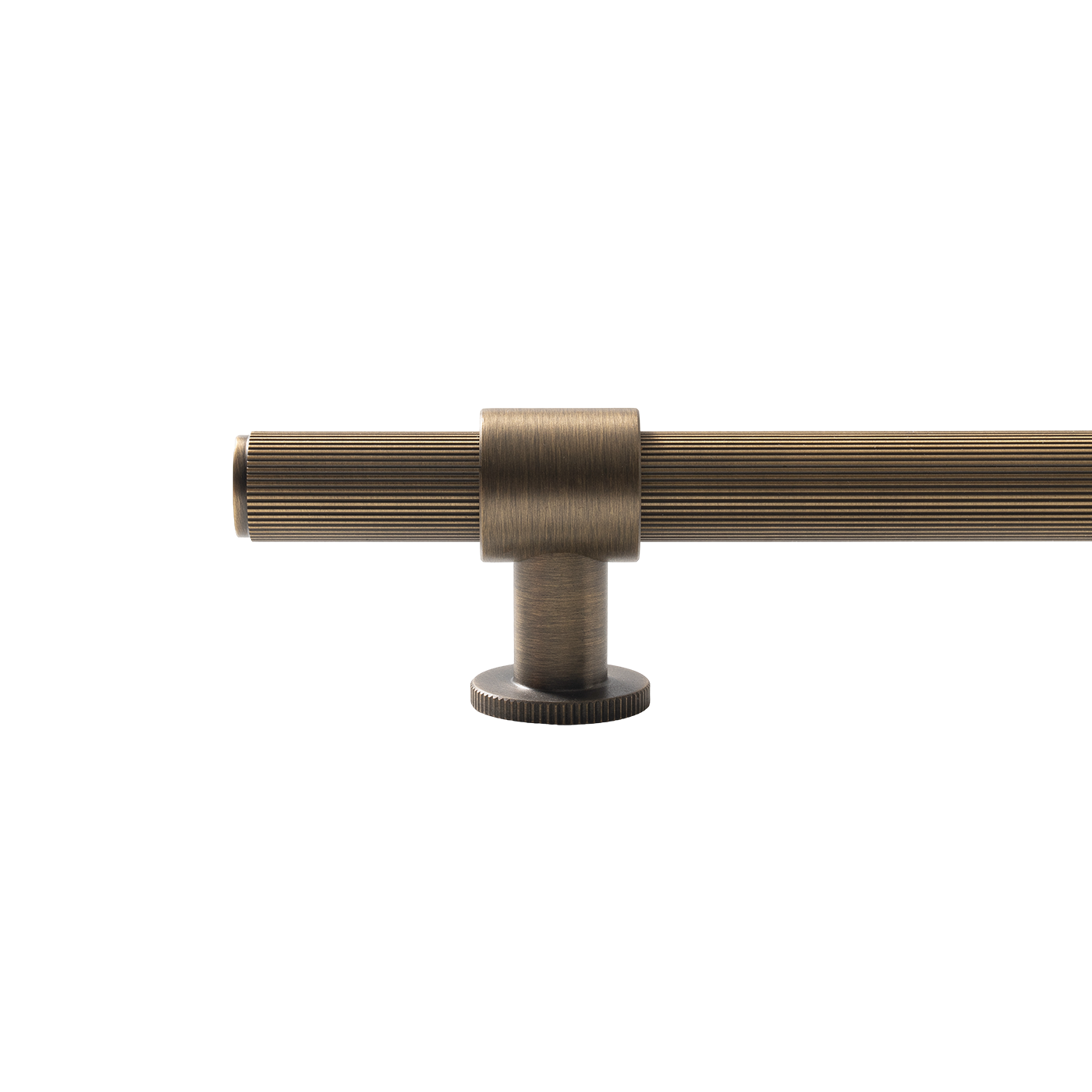 Momo Belgravia Lined Bar Pull Solid Brass 160mm