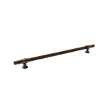 Momo Belgravia Lined Bar Pull Solid Brass 320mm in Bronze - front view