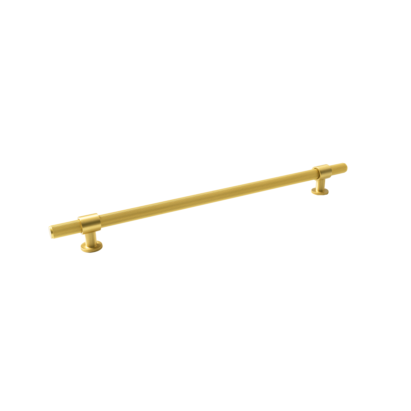 Momo Belgravia Lined Bar Pull Solid Brass 320mm