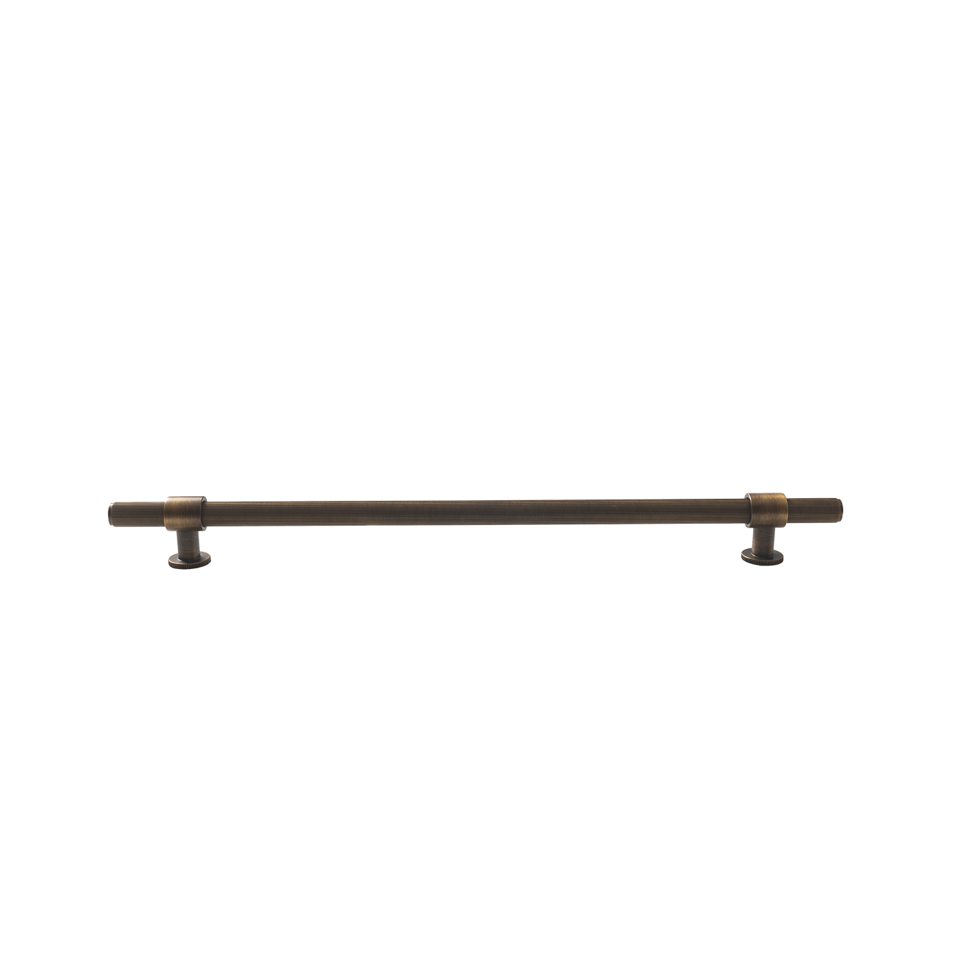 Momo Belgravia Lined Bar Pull Solid Brass 320mm