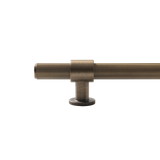Momo Belgravia Lined Bar Pull Solid Brass 320mm