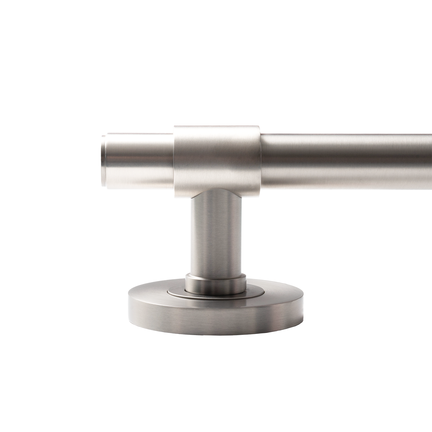 Momo Belgravia Plain Solid Brass Lever Entrance Set In
