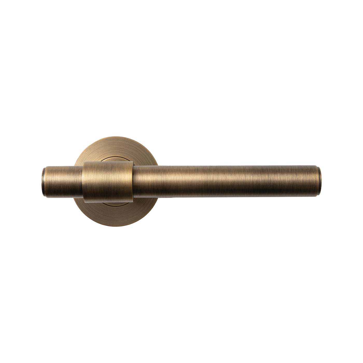 Momo Belgravia Plain Solid Brass Tubular Latch Passage Lever Set In